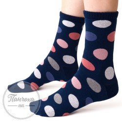 Шкарпетки жіночі STEVEN 123 (великий горох) р.35-37 Гранат