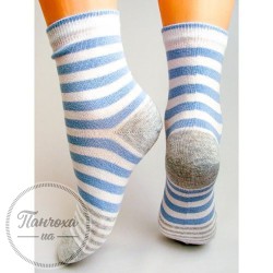 Шкарпетки жіночі Легка хода 5326 р.23 Білий -блакитний