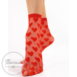 Носки Женские FIORE BESO 20 (one size) Red