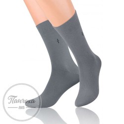 Шкарпетки чоловічі STEVEN SUITLINE (однотонні) 056 р.42-44 сірий