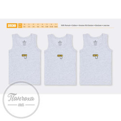 Майка для хлопців BAYKAR 2530 р.110-116 Світло-сірий