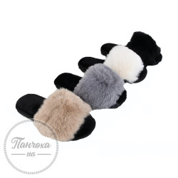 Тапочки жіночі NUO-NUO (відкриті) р.36-37 Молочний 