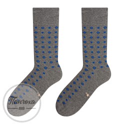 Шкарпетки чоловічі MORE 051 (CRYSTAL) р.43-46 сірий