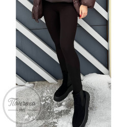 Легінси жіночі ATOM на хутрі р.L Чорний