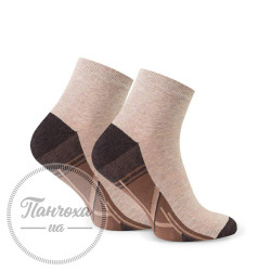 Носки Мужские STEVEN (SPORTOWE5) 054 р. 41-43 бежевый-коричневый
