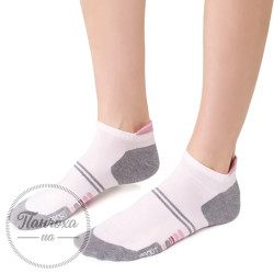 Шкарпетки жіночі STEVEN 050 (sport 4) р.35-37 Св.рожевий-сірий
