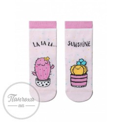 Шкарпетки дитячі CONTE Веселі ніжки 17С-10СП, р.24, 476 світло-рожевий