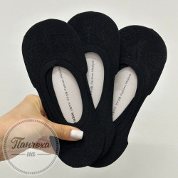 Сліди жіночі AURA.VIA NDD863 (3 пари) р.35-41 Чорний