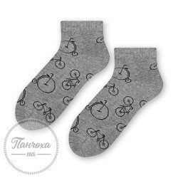Шкарпетки підліткові STEVEN 025 (велосипед) р.38-40 Сірий