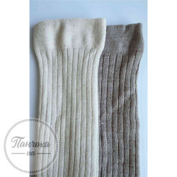 Гольфы женские LEGS KNEE HIGH WOOL MERINO KW22 (2 пары) р. 36-40 Ivory/latte