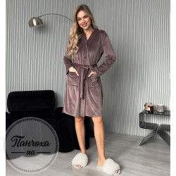 Халат женский Julia Оливия p.46-48 Мокко