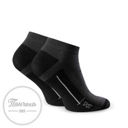 Шкарпетки чоловічі STEVEN 101 (смуга1) р.41-43 сірий-чорний
