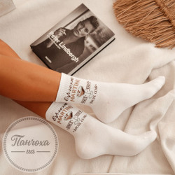 Носки Женские MILENA (ESPRESSO MARTINI) p.37-41 Белый