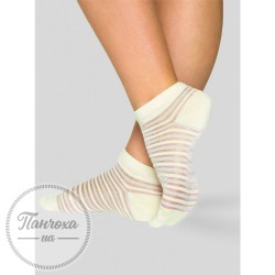 Шкарпетки жіночі CONTE ACTIVE (короткі,люрекс) 17С-71СП, р.23, 123 Кремовий