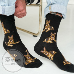 Шкарпетки чоловічі MILENA Owczarki р.39-42 Чорний