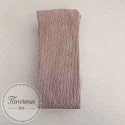 Колготки детские AFRICA (рубчик) р. 17 / 110-116 бежевый