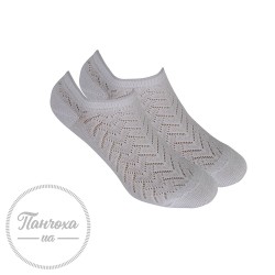 Шкарпетки жіночі WOLA (ажурні) one size Білий