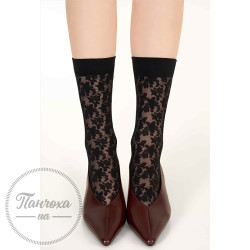 Шкарпетки жіночі MURA PIZZO FIORI CALZINO C4315 p.36-40 Nero