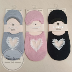 Сліди жіночі AURA.VIA NDD10003 р.35-38 Чорний