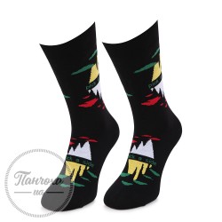 Шкарпетки чоловічі MARILYN (SIDE) р.41-45 Black
