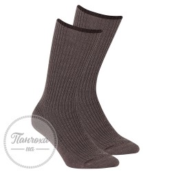 Шкарпетки жіночі WOLA 84.139 подовжені (one size) шоколад 