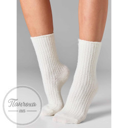 Шкарпетки жіночі LEGS SOCKS WOOL RIB W34 (2 пари) р.36-41 Milk-beige