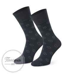 Носки Мужские STEVEN SUITLINE (круги - без давления) 056 р. 39-41 темно-серый
