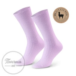 Шкарпетки жіночі STEVEN 044 (alpaca 50%) р.38-40 бузковий