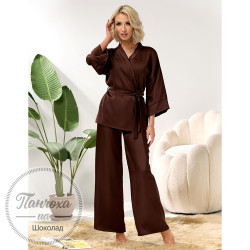 Домашній комплект LEGGERI 142011 p.XXL Шоколадний
