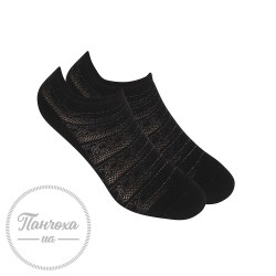 Шкарпетки жіночі WOLA (ажурні з люрексом) р.35-38 Чорний