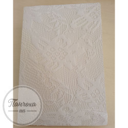 Колготки жіночі PANNA (мереживо квіти 0123) p.3/4 White