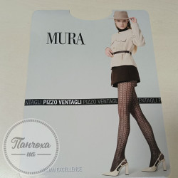 Колготи жіночі MURA PIZZO VENTAGLI C4291 р.1/2 Nero
