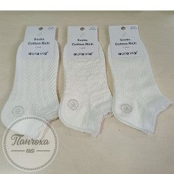 Носки Женские AURA.VIA ND3819 р. 35-38 молочный (сердце)