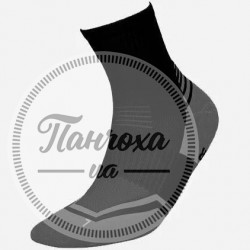 Шкарпетки жіночі INMOVE Runner Silver р.35-37 Чорний
