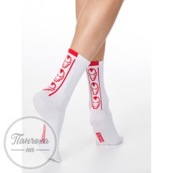 Шкарпетки жіночі CONTE MARVEL 19С-116СПМ, р.23-25, 175 Білий