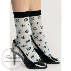 Носки Женские MURA SYMBOLS MIDI CALZINO C4266 p.36-40 Nero