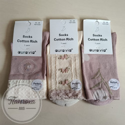 Носки Женские AURA.VIA NX1090 р. 35-38 пудровый (тюльпан)