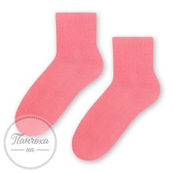 Шкарпетки жіночі STEVEN 037 (гладкі) р.35-37 кораловий