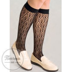 Гольфы женские MURA PIZZO ROMBI GAMBALETTO C4275 (one size) Nero