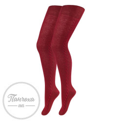 Колготки детские Дюна 4445 р. 18-20 / 122-128,60-64 бордовый