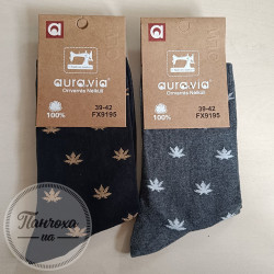 Носки Мужские AURA.VIA FX9195 р. 39-42 черный