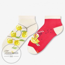 Шкарпетки жіночі MORE 034 (LEMONADE) р.39-42 малиновий