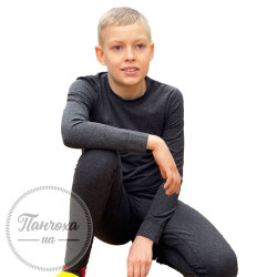 Комплект термобілизни для хлопчиків KIFA КДМ-203 р.32 (116-122 см) Чорний