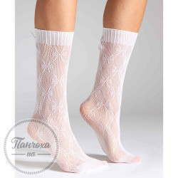 Носки LEGS SOCKS AJOUR BOW G22 (2 пары) р. 36-40 White