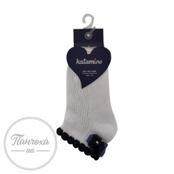 Шкарпетки для дівчат KATAMINO К24024 р.18-21 (1-2 роки) Білий