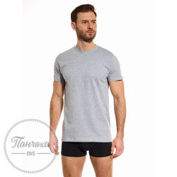 Футболка мужская NOVITI TT002 Р. XL серый меланж 