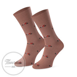 Носки Мужские STEVEN SUITLINE (мотоцикл-без давления) 056 р. 39-41 мокко