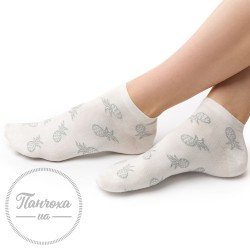 Шкарпетки жіночі STEVEN 114 (ананас) р.35-37 молочний