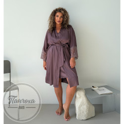 Халат женский JULIA 4000_48 p.50-52 Шоколад