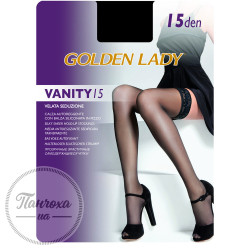 Панчохи жіночі GOLDEN LADY VANITY 15 р.1/2 Nero